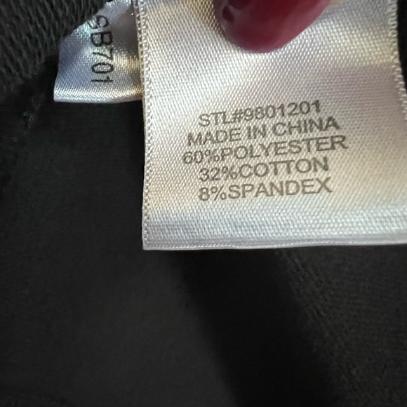 Susan Bristol White Label Black Whimsygoth Draped Collar Knit Jacket Cardigan-L - Picture 4 of 5